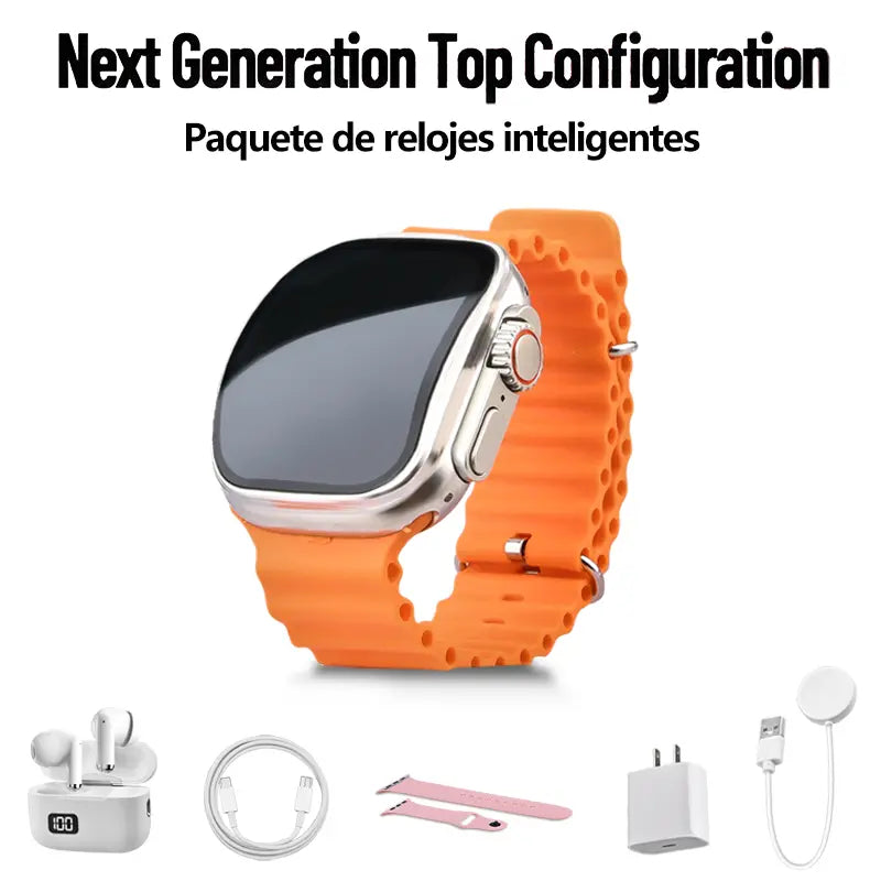 Smartwatch Set with Earbuds – One Set, Everything You Need