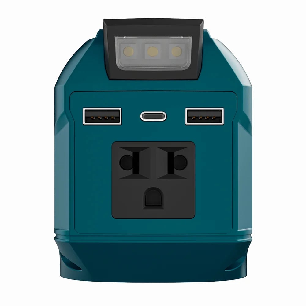 ⚡250W Portable Power Converter – Use Your Tool Battery as 220V AC Power