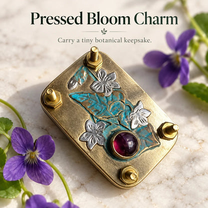 🌸 Mini Portable Flower Press | Pocket-Sized Botanical Press for Small Blooms, Petals & Keepsake Crafts 🌿