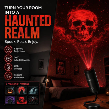 ✨USB Holiday Scene Projector – Christmas & Galaxy