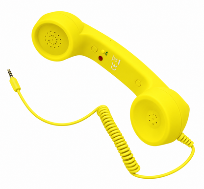☎️Retro Phone Handset for Smartphones – Classic Wired Calling Accessory