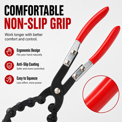 🔥Exhaust Cutter, Cuts 3/4" to 3-1/4" Pipe, Durable Chain Cutter Tool