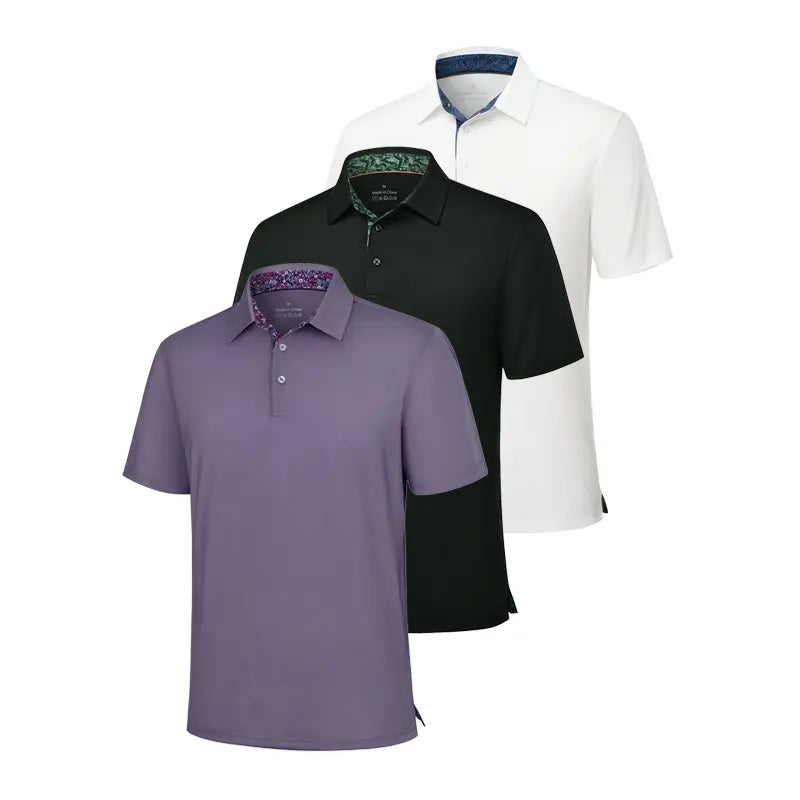 ⚡Men's Quick-Dry Performance Polo Shirt