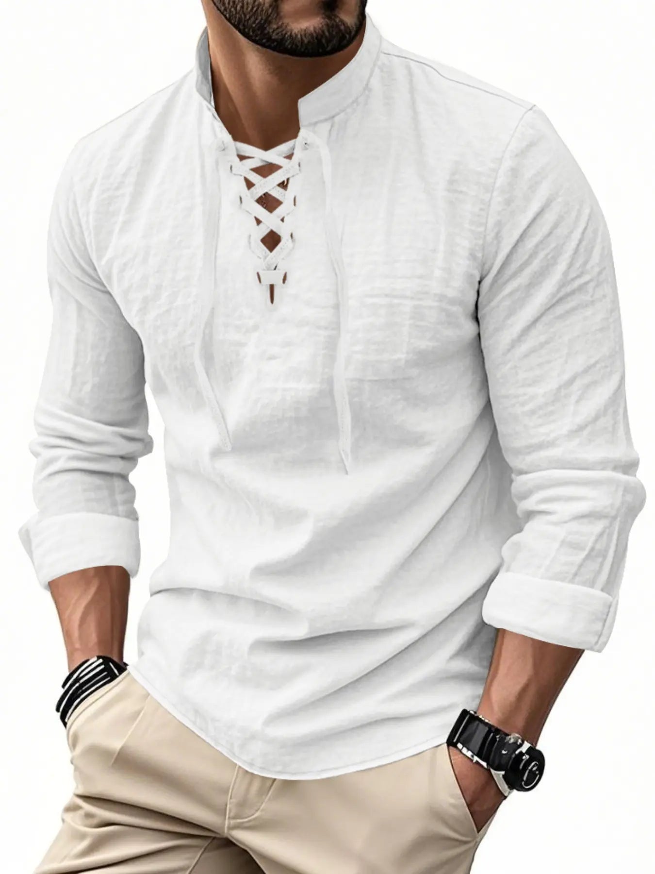 🔥Father's Day 50% OFF🎁Men's Lightweight Breathable Linen Shirt
