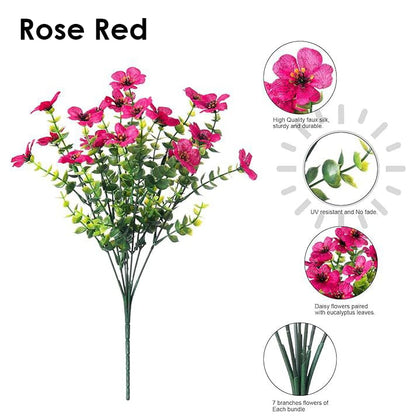 🌸Last Day Promotion!🌺UV Resistant Colorful Artificial Flower