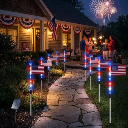 🏆Flash Sale-49% OFF⚡ 50K+ SOLD! 3 x 6 Ft LED Patriotic Bunting Banner for America’s 250th