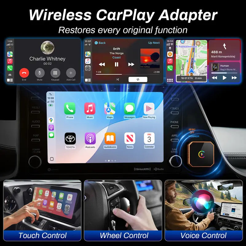 🚗2027 Wireless CarPlay Converter