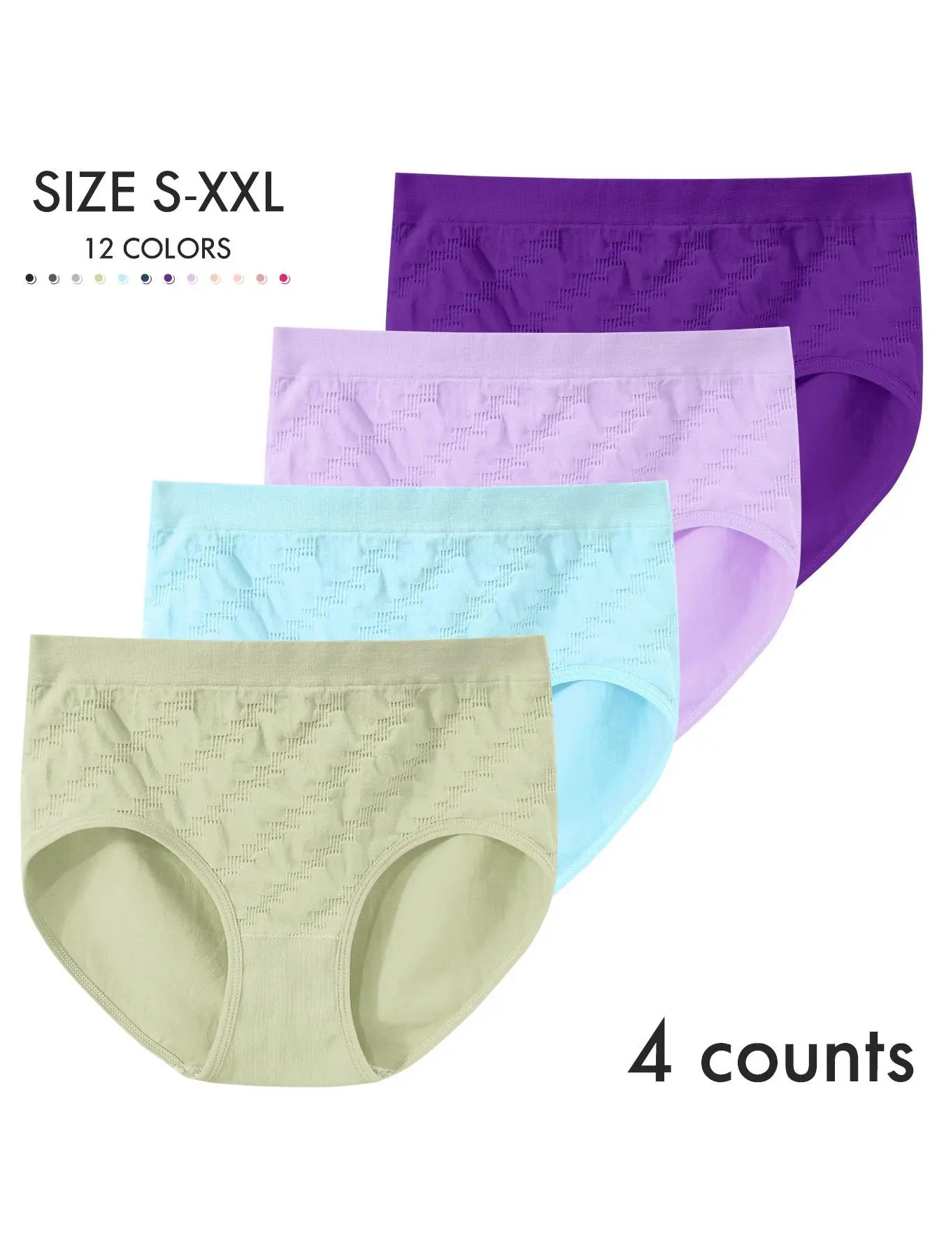 Women's Solid Color Panty