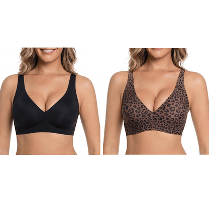 🎁Last Day Buy 1 Get 1 Free🔥Super Firming Wire-Free Push Up V-Neck Bra