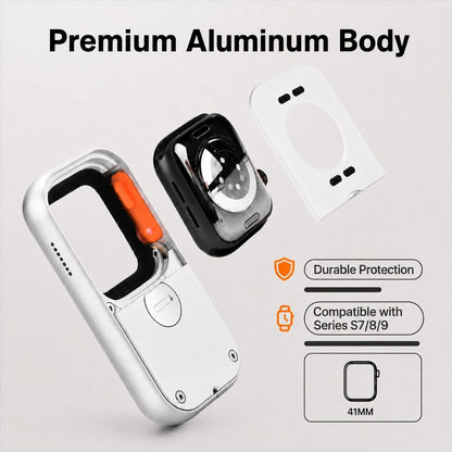 🎵 RePod C1 Retro Aluminum Case for Apple Watch