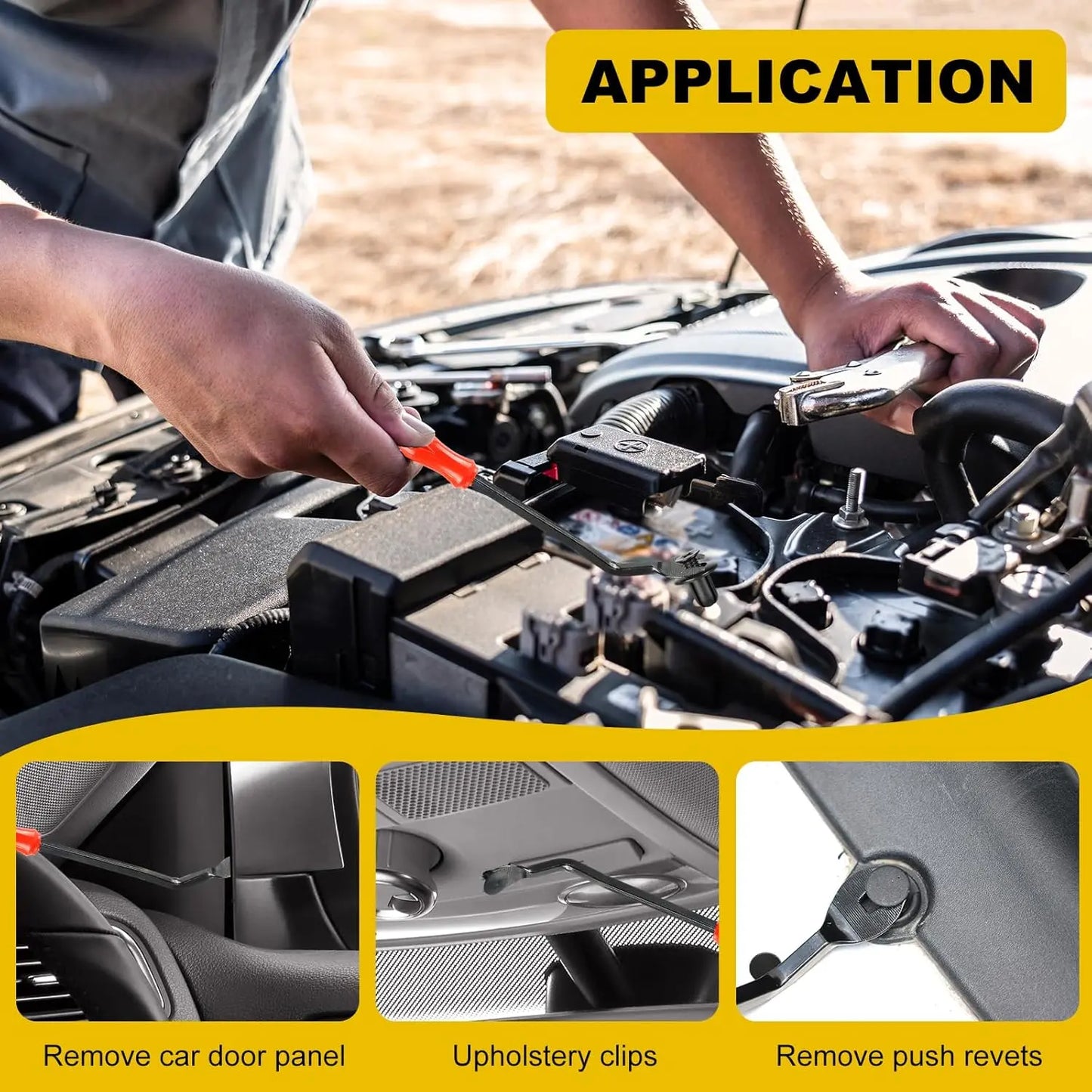 🔧🚗725-Piece Automotive Clip and Fastener Assortment Kit