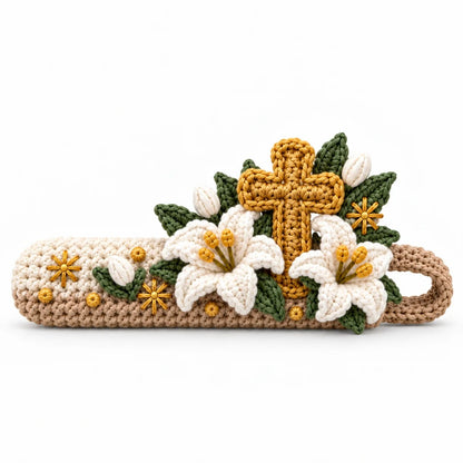 🔥Hand-Crocheted Blessing Door Handle Covers – Warm Handmade Home Decor