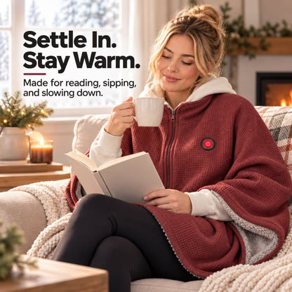 🔥 Wearable Heated Blanket for Cozy Couch & Desk Comfort