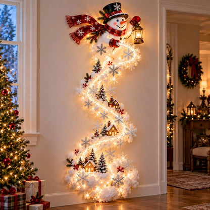 🎄✨ Wall light “Enchanted Christmas Trail” | A touch of Christmas magic after dark