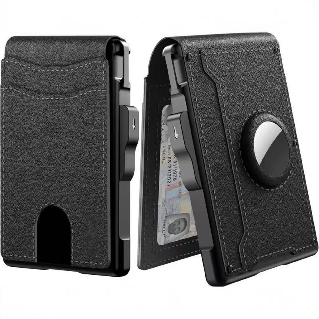 💰  Pop-Up Men's Wallet – Slim Design, Smart Access, Secure RFID Blocking
