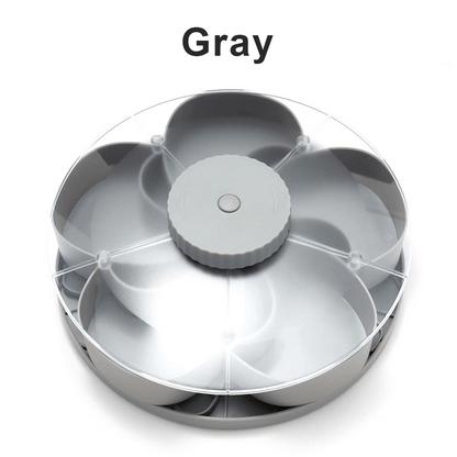 2026 New Divided Spin and Snack Serving Tray