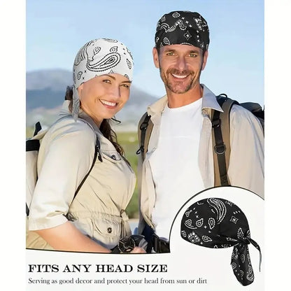🔥Paisley Cooling Headscarf Cap