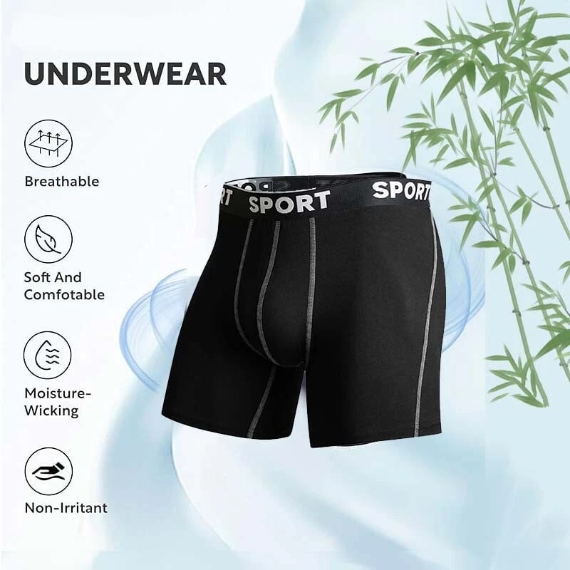 🔥Best Sale🔥5 Pack Men's Letter Tape Boxer Brief