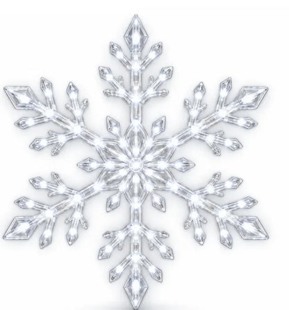 ⏳ Last Day 49% OFF – ❄️❄️ LED Snowflake Wall Lights | 3D Christmas Snowflake Décor with Blue & White Glow, Remote Control & Magical Indoor Holiday Atmosphere ✨