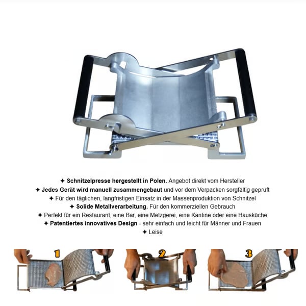 49% OFF This Week Promotions🎉🎉Schnitzelmaschine Fleischpresse