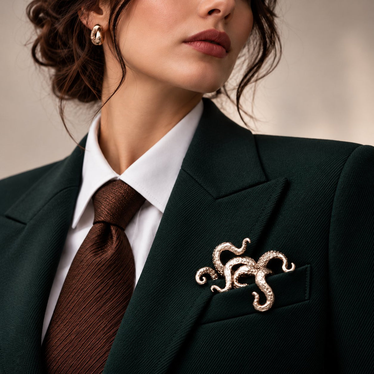 📛Luxury Sculpted Animal Brooch – Premium Statement Piece for Men & Women’s Suits & Blazers