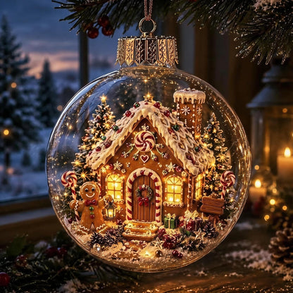 🎄Glowing Christmas Diorama Ornament🎄