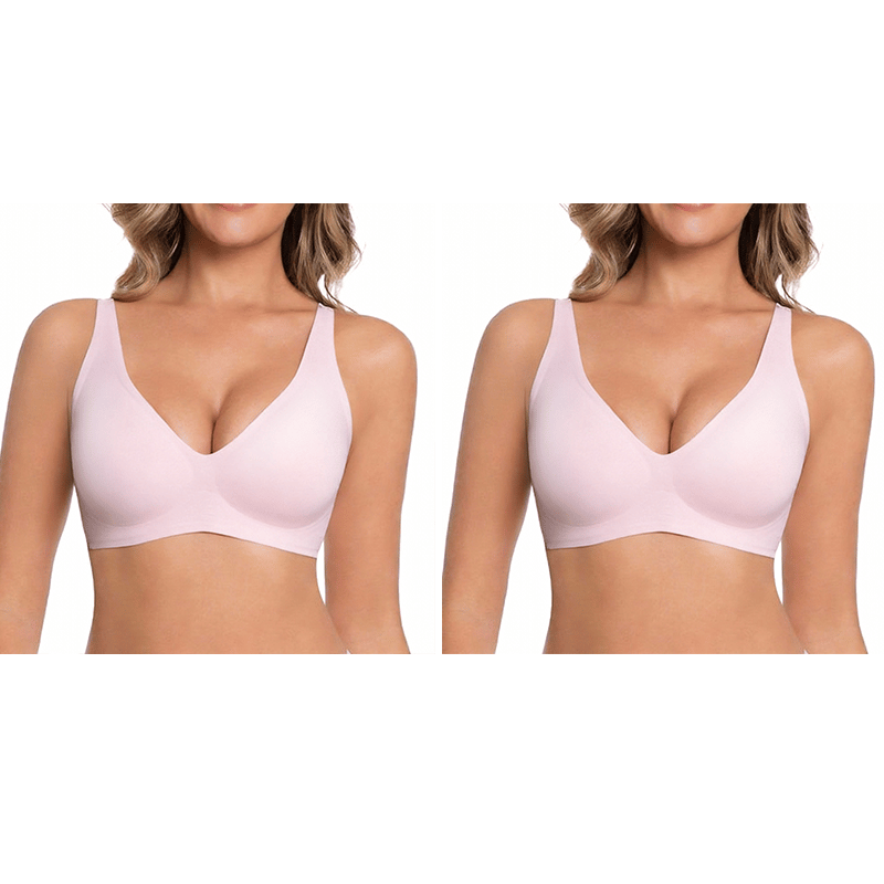 🎁Last Day Buy 1 Get 1 Free🔥Super Firming Wire-Free Push Up V-Neck Bra