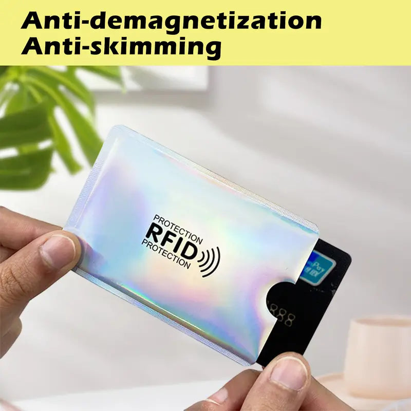 8 Pack RFID Blocking Sleeves for Credit Cards