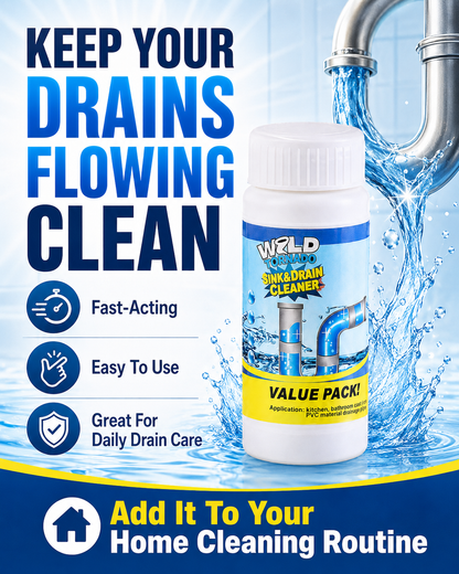 High-Efficiency Odor-Neutralizing Sink & Drain Cleaner