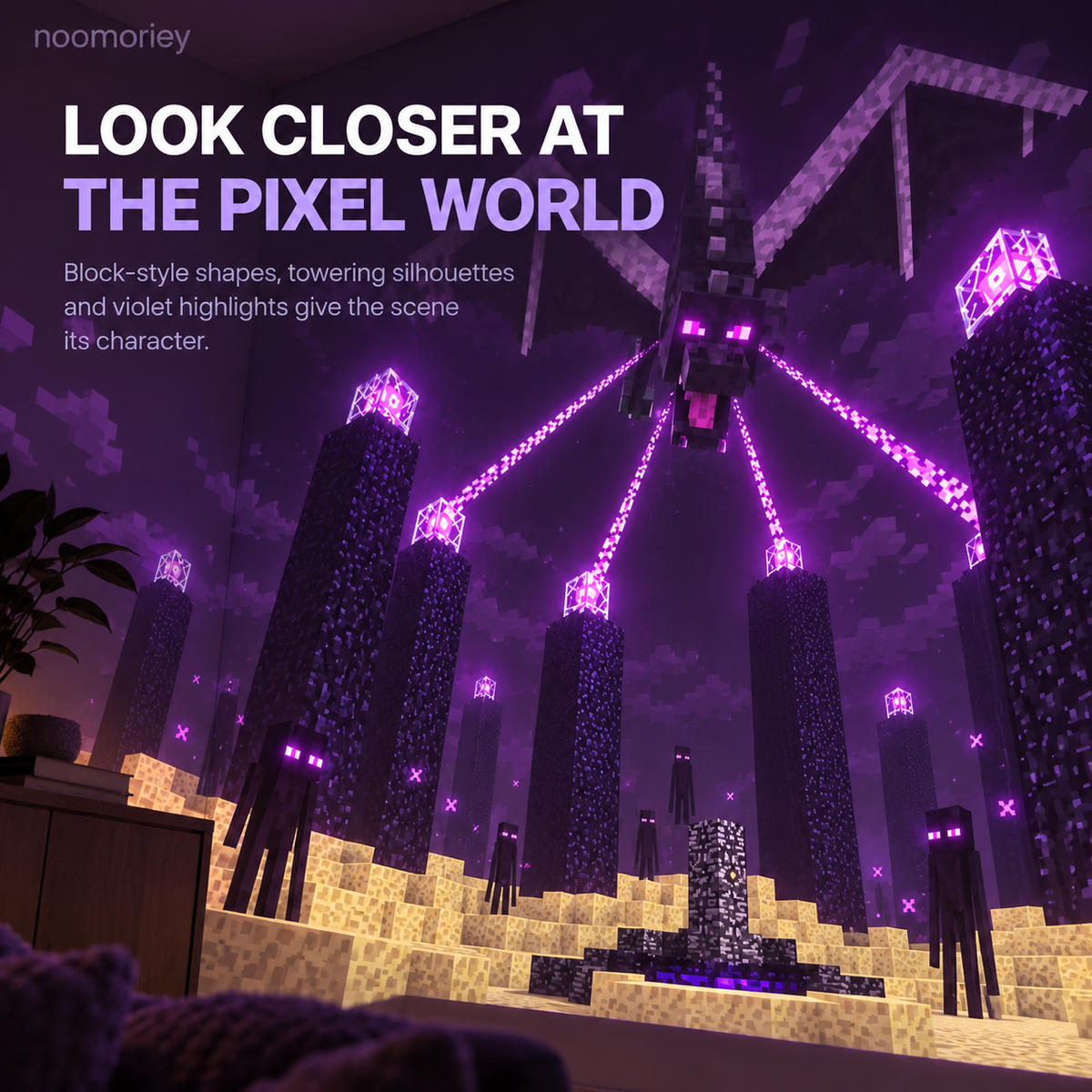 ✨ Gaming Room Pixel Projector – Fantasy Ambient Light Experience