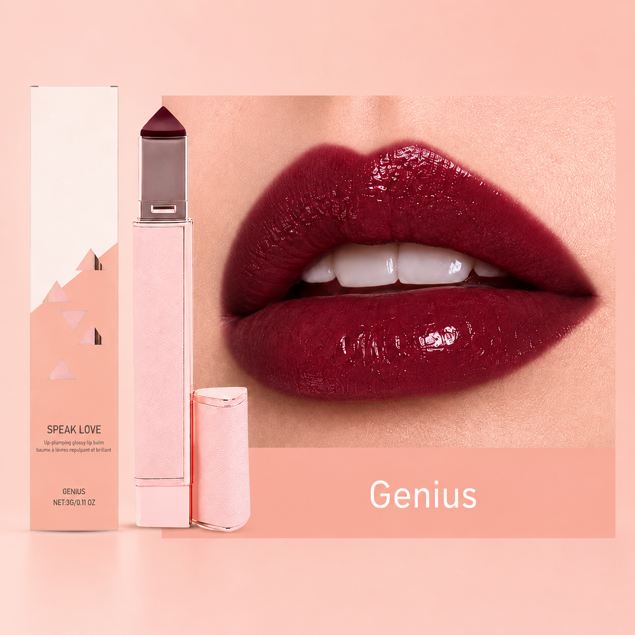 Hydrating Lip Plumping Glossy Lip Balm