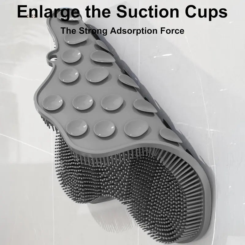 Silicone Shower Foot Scrubber Mat 🚿