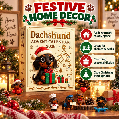 🔥🐶🎄 Dachshund Advent Calendar