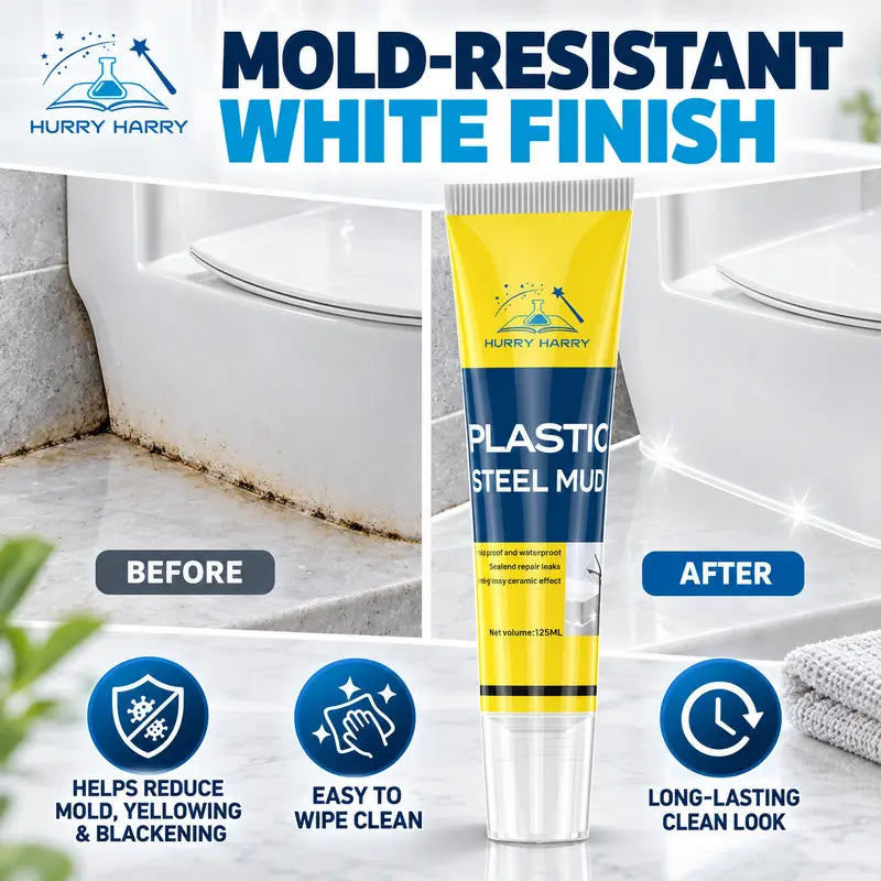 🛠️ Waterproof Plastic Steel Putty – Easy Gap & Crack Sealant