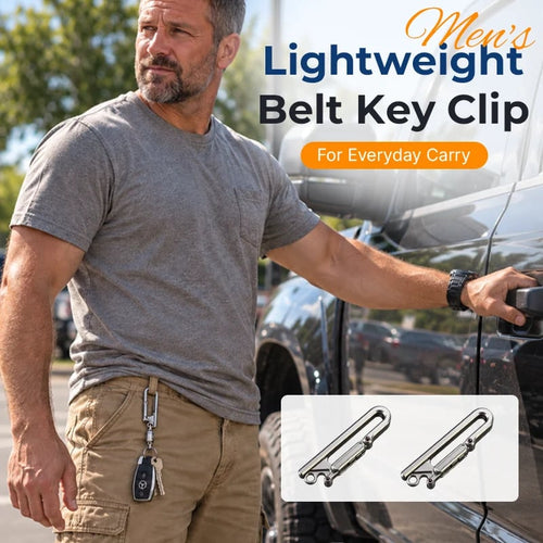 🔑 Lightweight Belt Key Clip – Keep Your Keys Close & Easy to Reach
