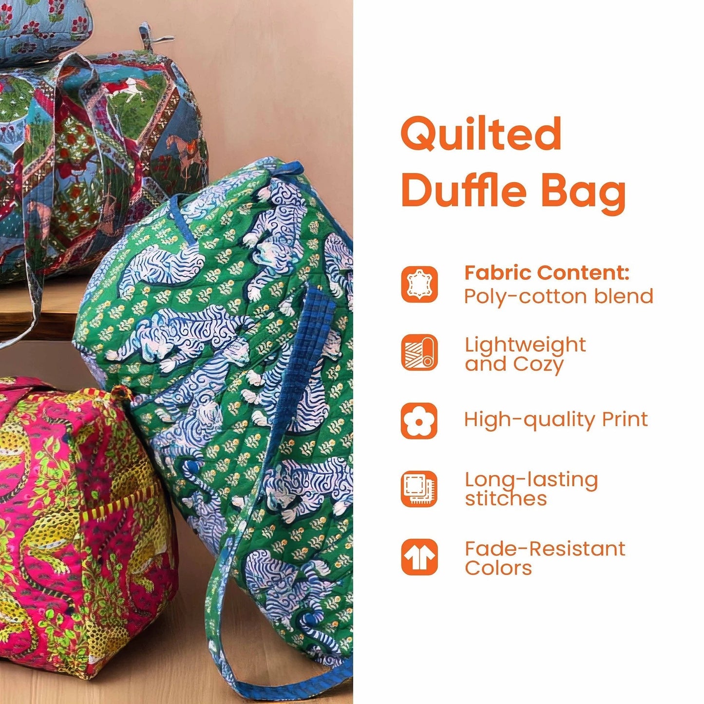 🏆 Top 3 Best-Selling Travel Bag on Shopify! 🛍️ The Viral Quilted Boho Bag is Here 🌸🎒