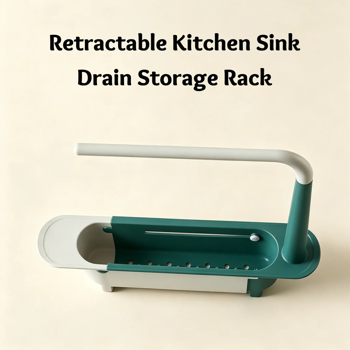 Expandable Sink Organizer Shelf – Waterproof Plastic Rack with No Mold Growth 🛁