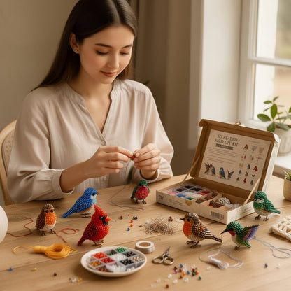 🔥Last Day 49% OFF🧵✨ Tiny 3D Beaded Animal DIY Kit