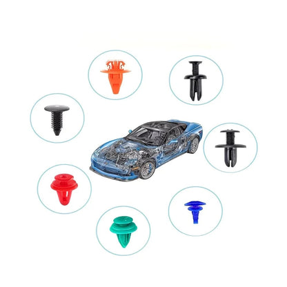 🚗50% OFF TODAY🔧725PCS Car Retainer Clip Kit with Remover 🧰