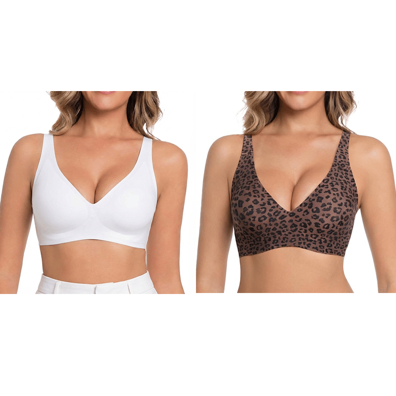 🎁Last Day Buy 1 Get 1 Free🔥Super Firming Wire-Free Push Up V-Neck Bra