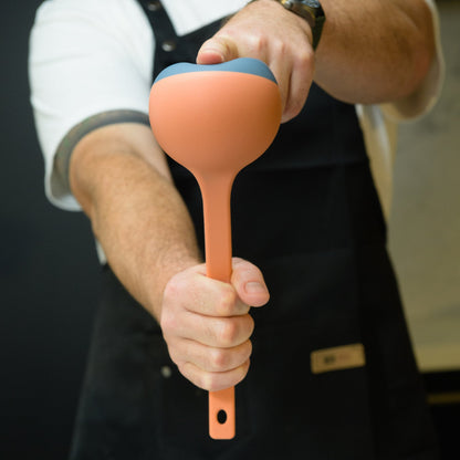 💡Soft Top Silicone Kitchen LADLE Spoon
