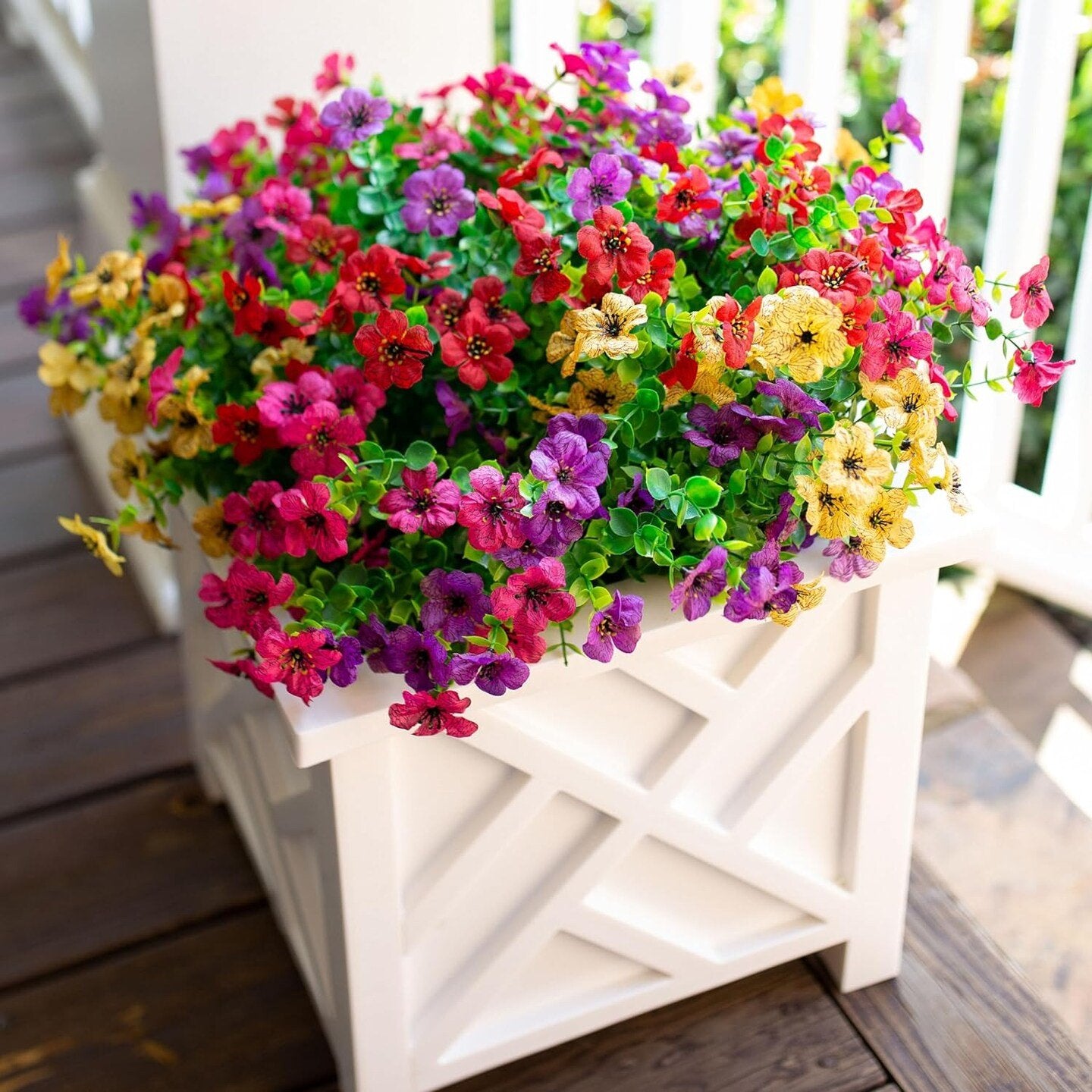 🌸Last Day Promotion!🌺UV Resistant Colorful Artificial Flower