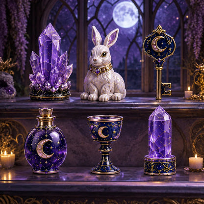 🏆Limited Time Sale 49% OFF🎄🔮Lunar Witch Advent Calendar 2026 – 24 Enchanted Crystal Miniatures for a Magical Moonlit Countdown