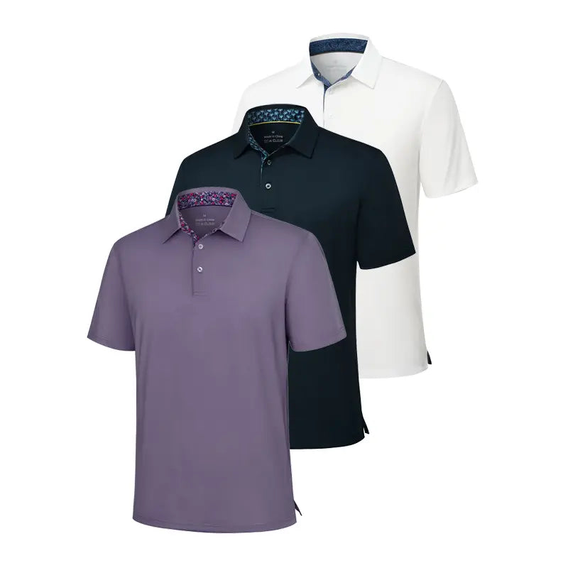⚡Men's Quick-Dry Performance Polo Shirt