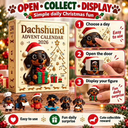 🔥🐶🎄 Dachshund Advent Calendar