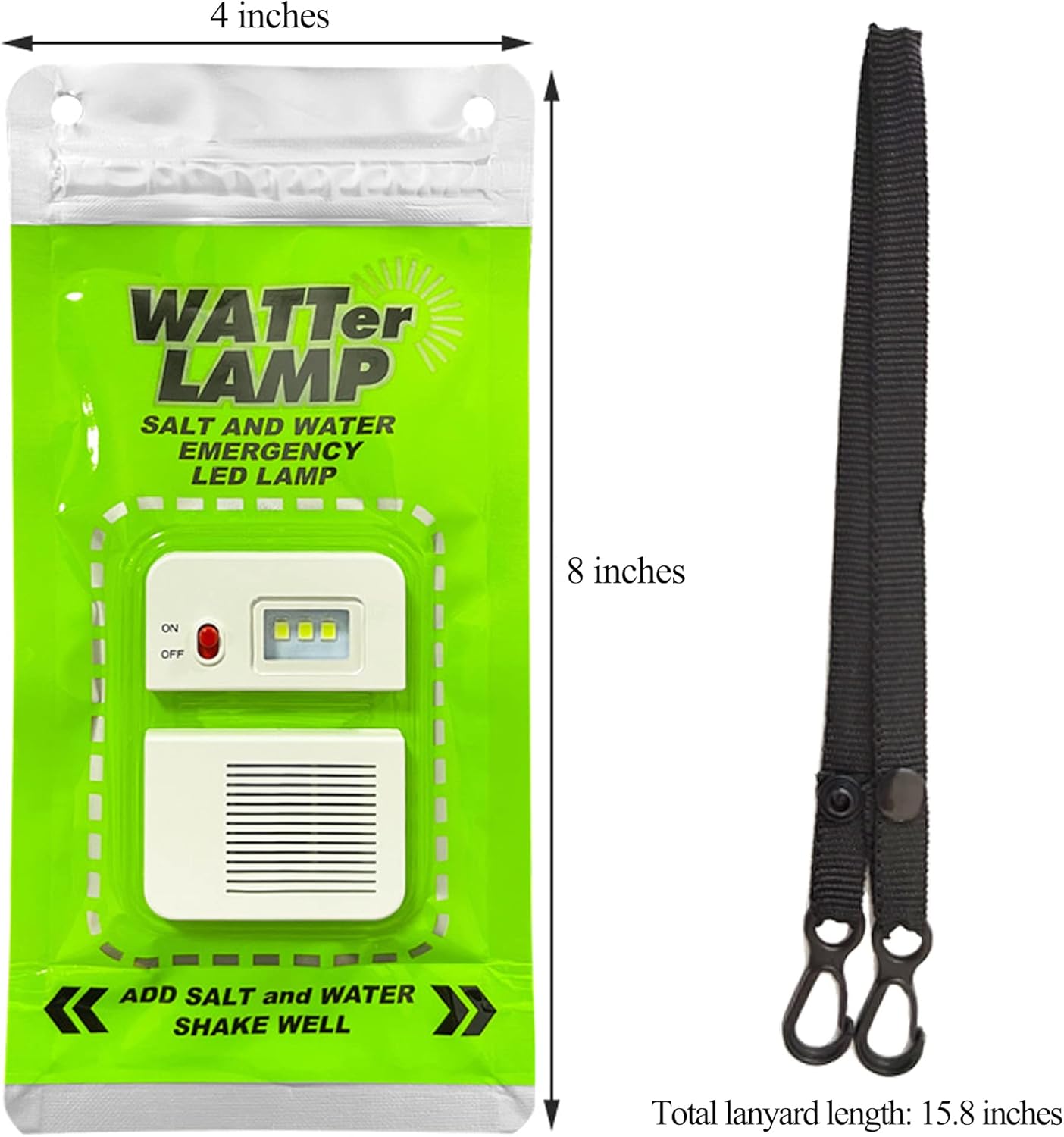 💡 Salt Water Emergency Lamp – No Batteries, No Charging, Just Salt + Water