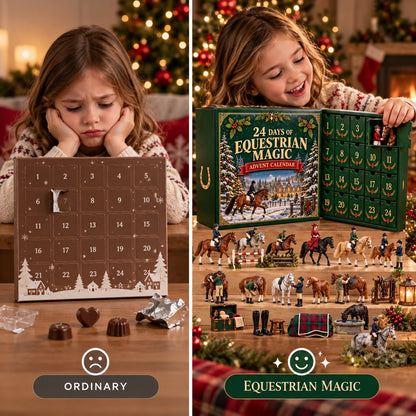 🐴 Equestrian Magic Advent Calendar – 24 Horse-Themed Surprises