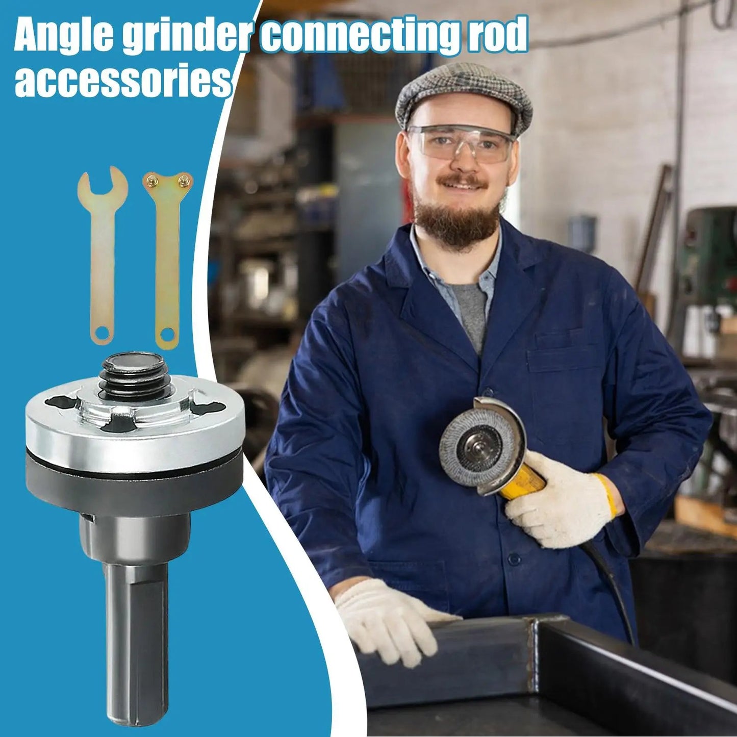 Conversion Angle Grinding Adapter Connecting Rod Kit for Electric Drill