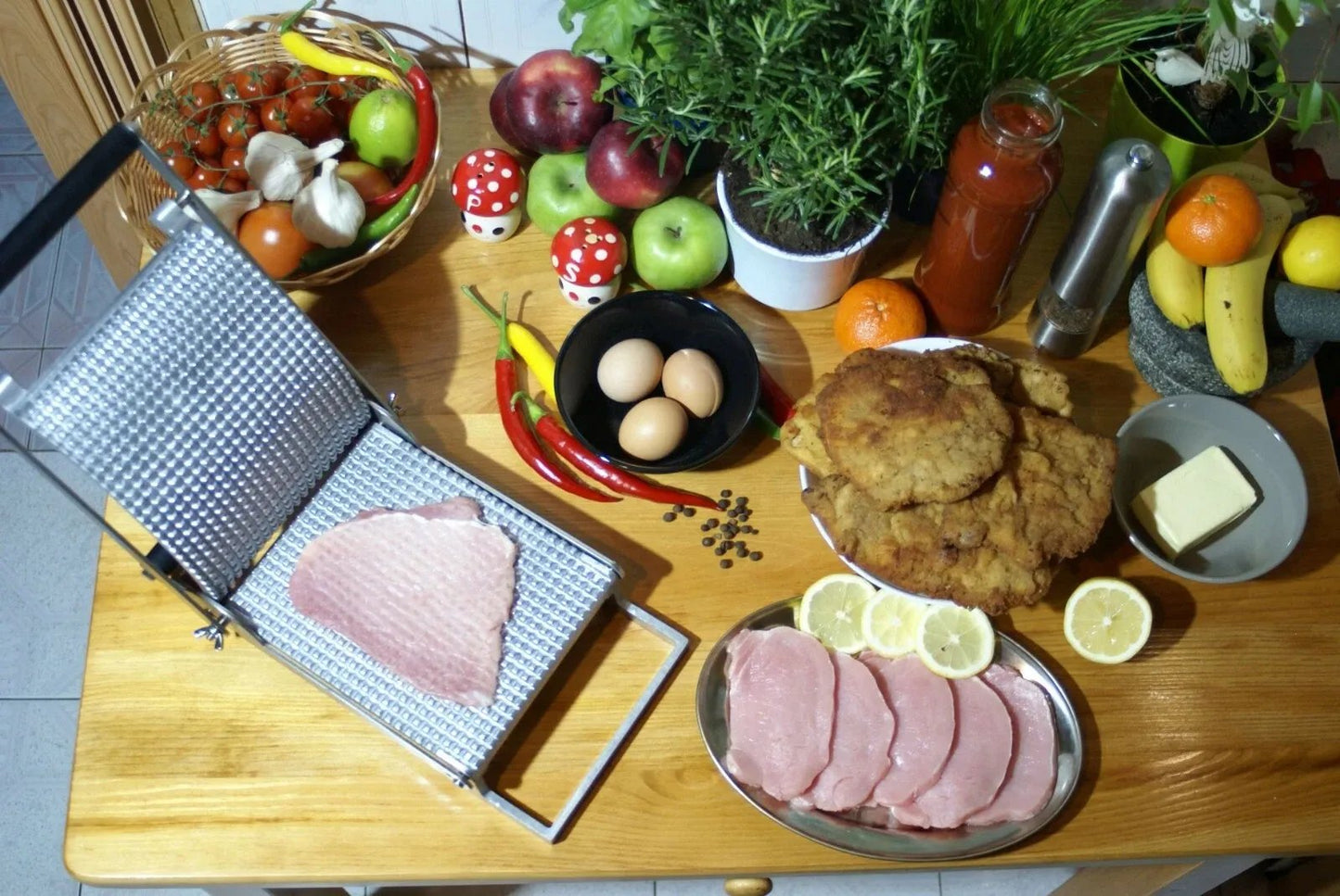 49% OFF This Week Promotions🎉🎉Schnitzelmaschine Fleischpresse