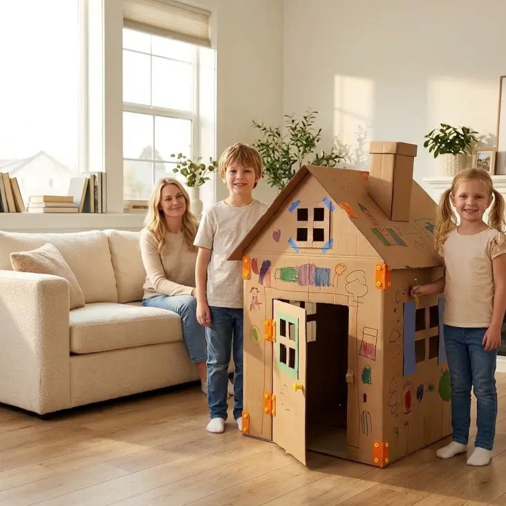 📦 Cardboard Creator Kit – Reusable STEM Building Tools for Kids
